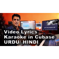Recording With Video Lyrics Karaoke in Cubase